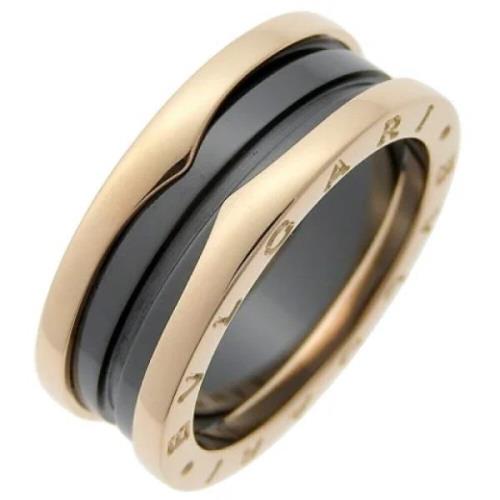 Pre-owned Yellow Gold rings Bvlgari Vintage , Yellow , Heren