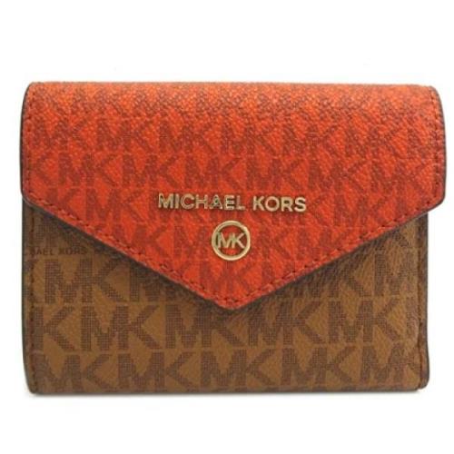 Pre-owned Plastic wallets Michael Kors Pre-owned , Brown , Dames