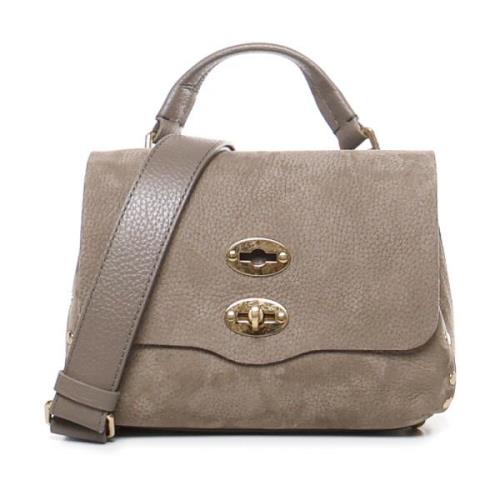 Postina tas met draaisluiting Zanellato , Gray , Dames