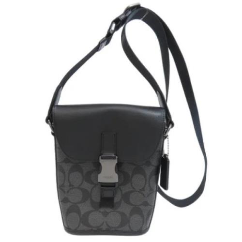 Pre-owned Plastic shoulder-bags Coach Pre-owned , Black , Dames