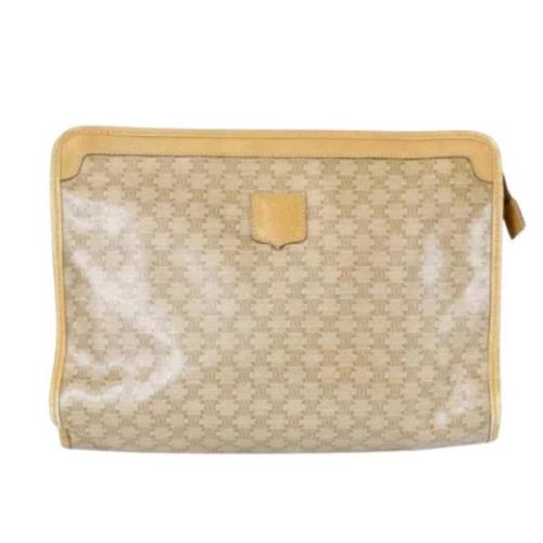 Pre-owned Plastic celine-bags Celine Vintage , Beige , Dames