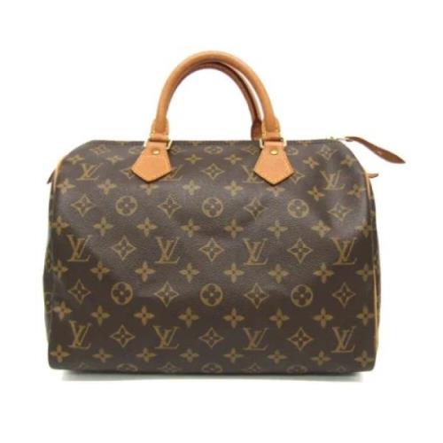 Pre-owned Fabric louis-vuitton-bags Louis Vuitton Vintage , Brown , Da...