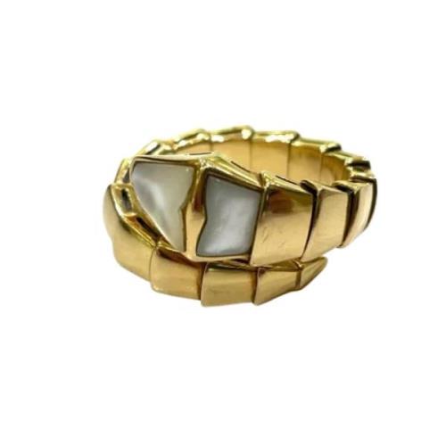 Pre-owned Yellow Gold rings Bvlgari Vintage , Yellow , Dames