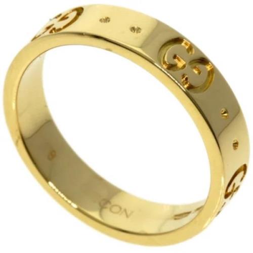 Pre-owned Yellow Gold rings Gucci Vintage , Yellow , Dames