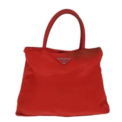 Pre-owned Canvas prada-bags Prada Vintage , Red , Dames