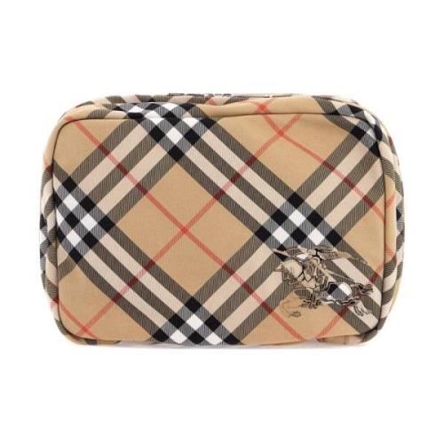 Check-In Reis Etui met Ruiterontwerp Burberry , Beige , Dames