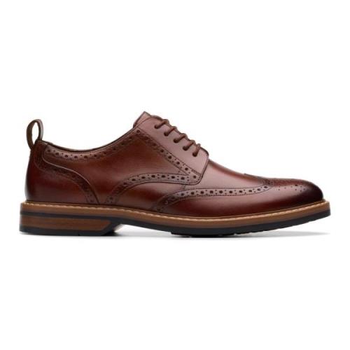 Bruine veterschoen voor heren Clarks , Brown , Heren