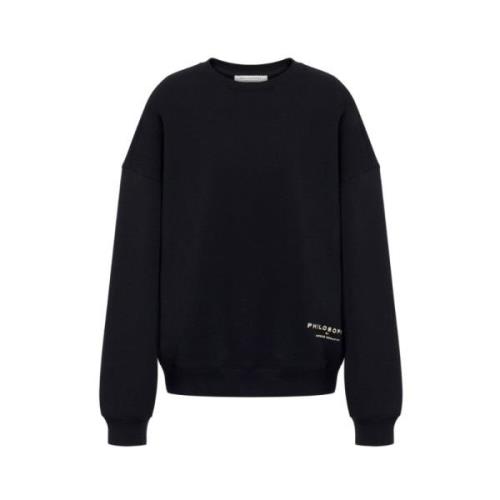 Logo Sweater Philosophy di Lorenzo Serafini , Black , Dames