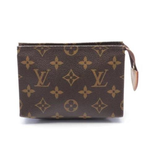 Pre-owned Leather wallets Louis Vuitton Vintage , Brown , Dames