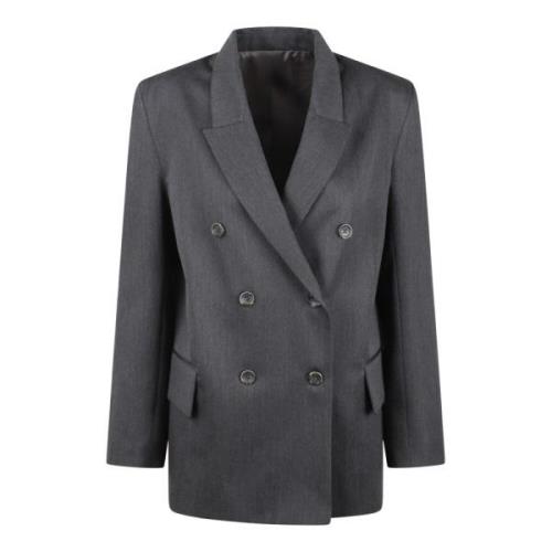 Dubbelrijige wollen blazer met peak revers Nine In The Morning , Gray ...