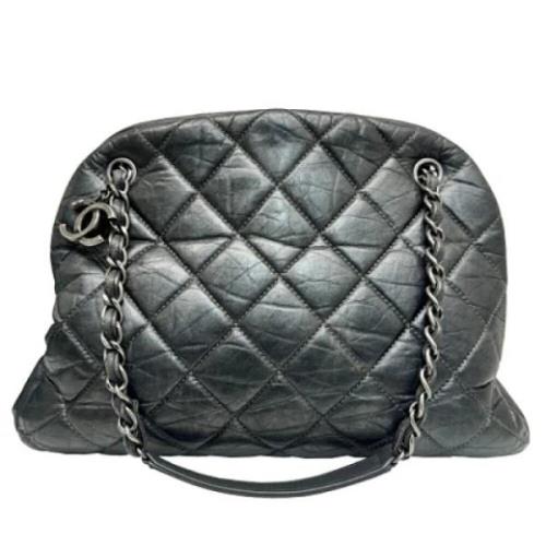 Pre-owned Fabric chanel-bags Chanel Vintage , Gray , Dames