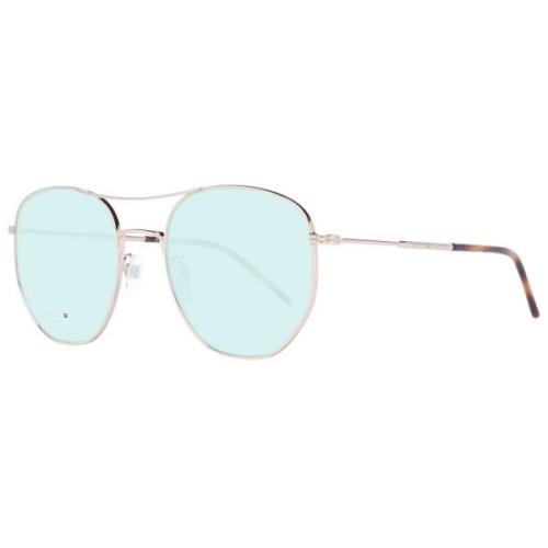 Roségouden Aviator Zonnebril Tommy Hilfiger , Yellow , Unisex