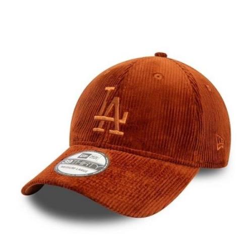 Bruine Dodgers Cord Cap New Era , Brown , Heren