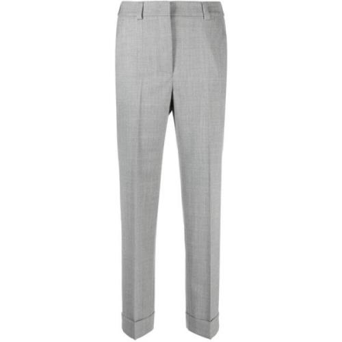 Getailleerde straight-leg broek Peserico , Gray , Dames