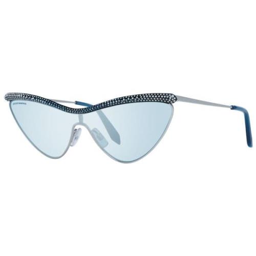 Zilveren Cat Eye Zonnebril Swarovski , Gray , Dames