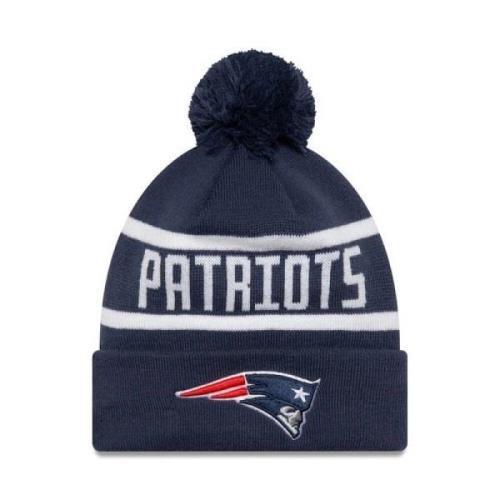 Patriots NFL Jake Beanie Hat New Era , Blue , Unisex