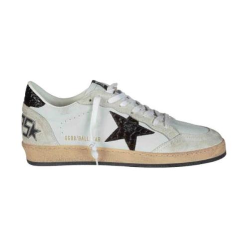 Vintage Grijze Sneakers met Iconische Ster Golden Goose , White , Here...