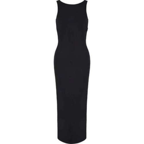 Midi Jurk Emporio Armani , Black , Dames