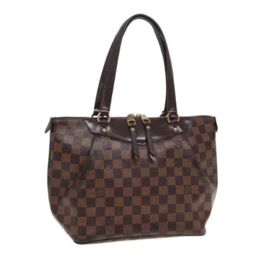 Pre-owned Canvas louis-vuitton-bags Louis Vuitton Vintage , Brown , Da...