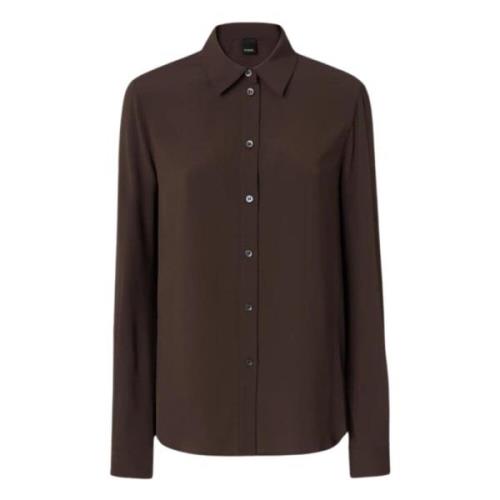 Bruine Shirt Set Pinko , Brown , Dames