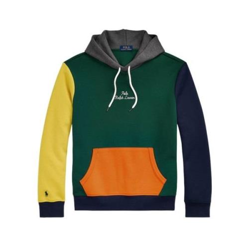 Casual Sweatshirt in Khaki Blauw Geel Polo Ralph Lauren , Multicolor ,...