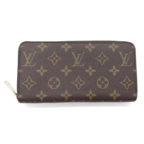 Pre-owned Canvas wallets Louis Vuitton Vintage , Brown , Dames