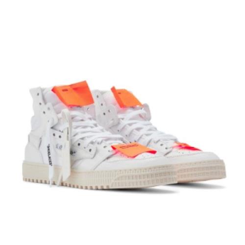 Witte platte schoenen Off White , White , Heren