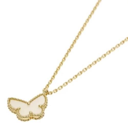 Pre-owned Yellow Gold necklaces Van Cleef & Arpels Pre-owned , Yellow ...