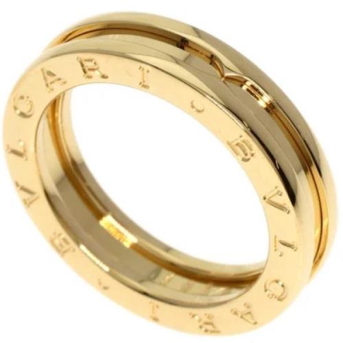 Pre-owned Yellow Gold rings Bvlgari Vintage , Yellow , Dames