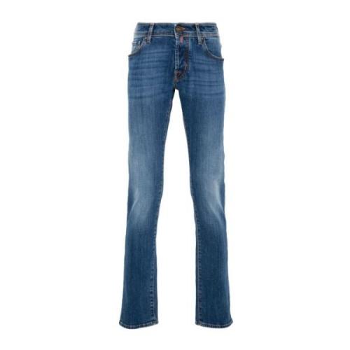 Stijlvolle Denim Jeans Jacob Cohën , Blue , Heren