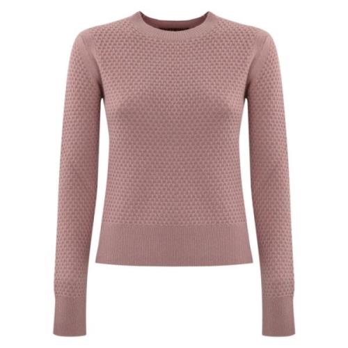 Cashmere Trui Roze Lange Mouw Max Mara Studio , Pink , Dames