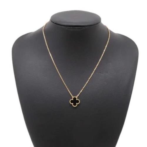 Pre-owned Yellow Gold necklaces Van Cleef & Arpels Pre-owned , Yellow ...