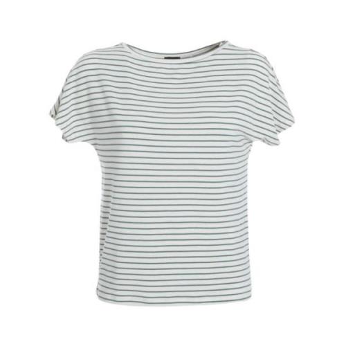 Casual Katoenen T-shirt Marella , Blue , Dames