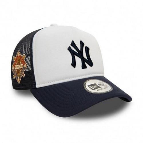 Yankees World Series Foam Trucker Hat New Era , Multicolor , Heren