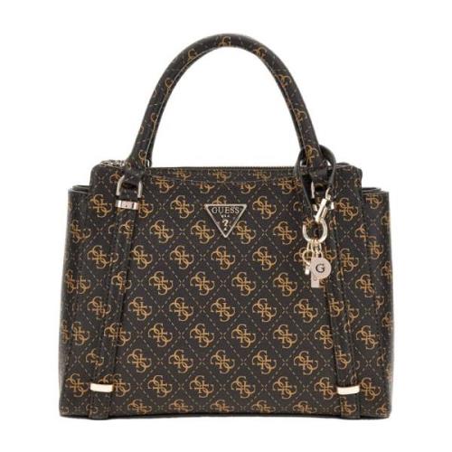 Bruine Synthetische Dames Shopper Guess , Brown , Dames