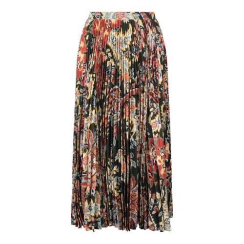 Paisley Print Midi Rok Etro , Multicolor , Dames