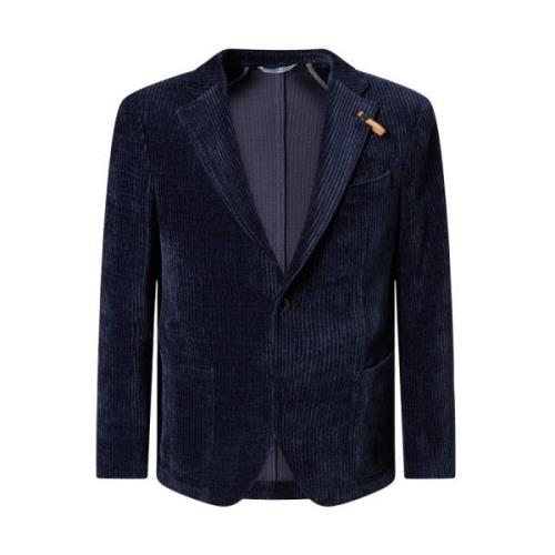 Seba Jas in Klassieke Stijl Baldessarini , Blue , Heren