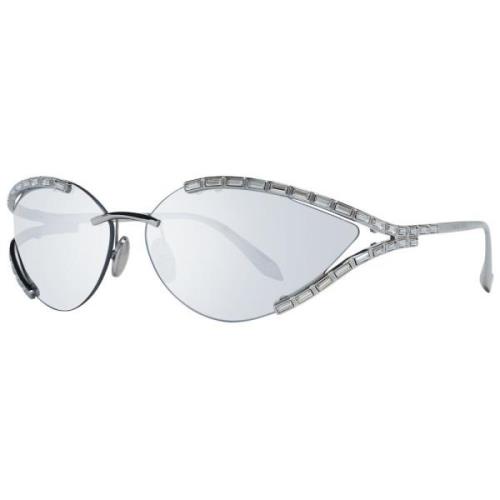 Grijze Dames Cat Eye Zonnebril Swarovski , Gray , Dames