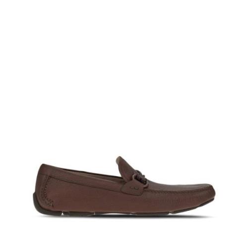 Platte schoenen voor vrouwen Salvatore Ferragamo , Brown , Heren