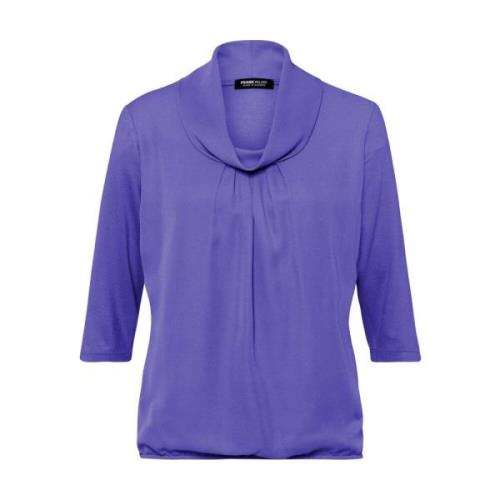 Lange Mouw Blouse Shirt Frank Walder , Purple , Dames