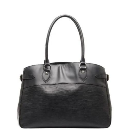 Pre-owned Leather louis-vuitton-bags Louis Vuitton Vintage , Black , D...