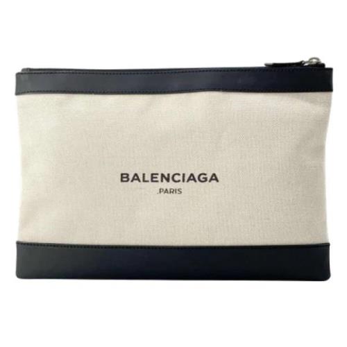 Pre-owned Canvas balenciaga-bags Balenciaga Vintage , Beige , Dames