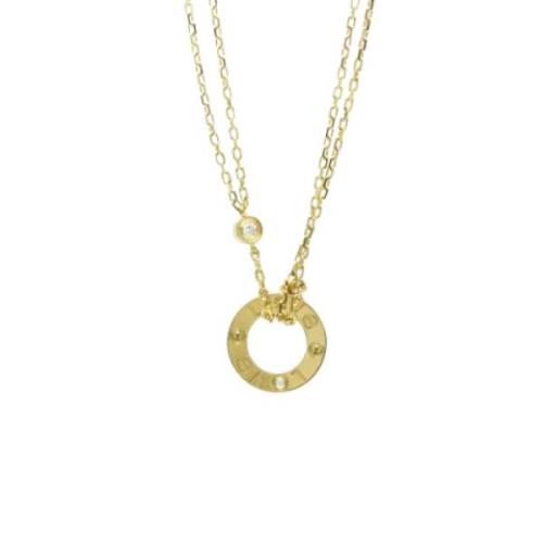 Pre-owned Yellow Gold necklaces Cartier Vintage , Yellow , Dames