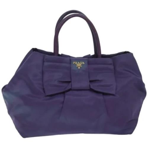 Pre-owned Fabric prada-bags Prada Vintage , Purple , Dames