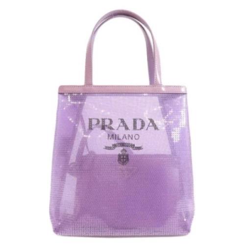 Pre-owned Fabric prada-bags Prada Vintage , Purple , Dames