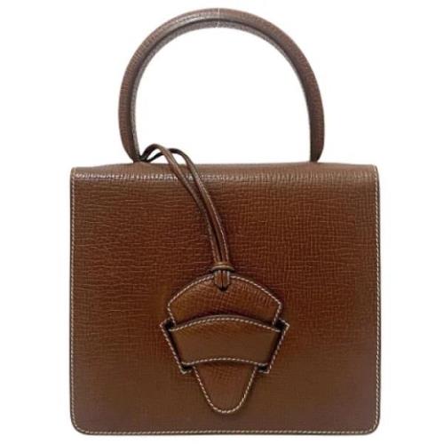 Pre-owned Leather handbags Loewe Pre-owned , Brown , Dames