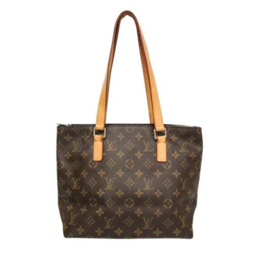 Pre-owned Fabric louis-vuitton-bags Louis Vuitton Vintage , Brown , Da...