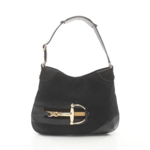 Pre-owned Leather gucci-bags Gucci Vintage , Black , Dames