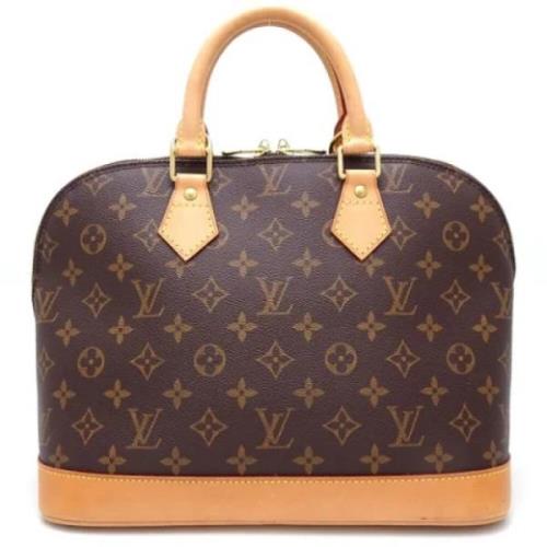 Pre-owned Fabric louis-vuitton-bags Louis Vuitton Vintage , Brown , Da...