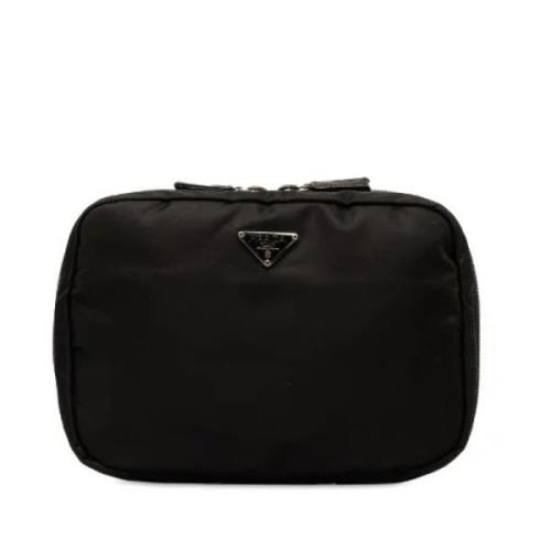 Pre-owned Canvas prada-bags Prada Vintage , Black , Dames